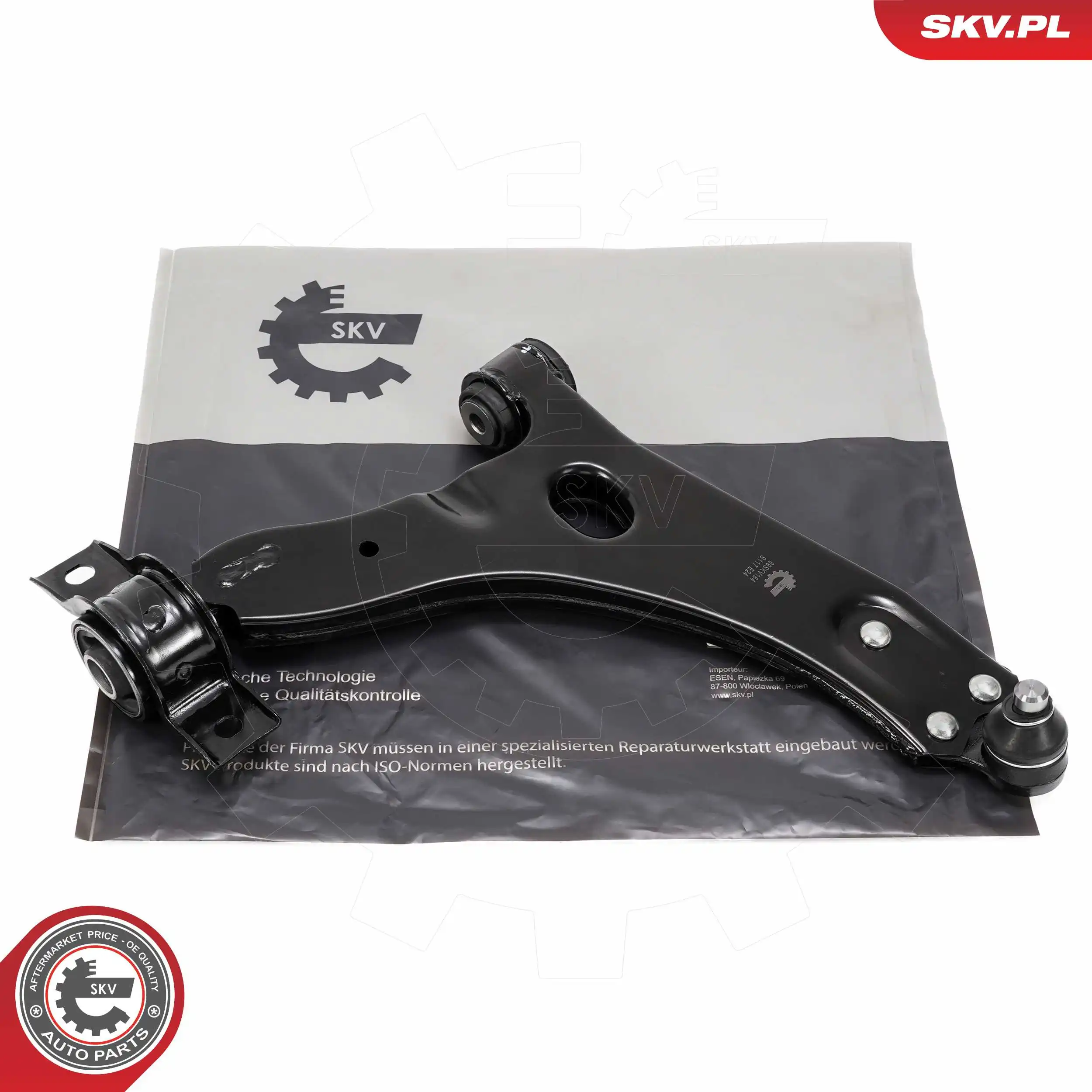 Control/Trailing Arm, wheel suspension